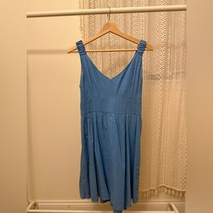Abercrombie & Fitch Blue Mini Dress